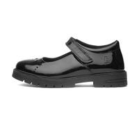 Hush Puppies Sabrina Patent SNR Leather Girls's Black Shoes - UK 7 / EU 41 / US 7.5