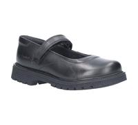 Hush Puppies Girls Tally Junior Black Patent School Shoes 32814