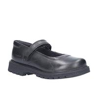 Hush Puppies Girls Tally Junior Black Patent School Shoes 32814 (Numeric_11)