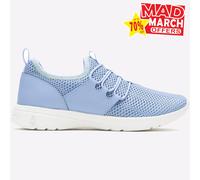 Hush Puppies Good Bungee 2.0 Womens Outdoor Walking Jogging Trainers Blue