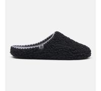 Hush Puppies Good Teddy Mens Polyester Slip-On Mules Black