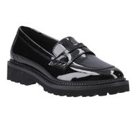 Hush Puppies Grazia Patent Loafer School Shoe