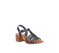 Hush Puppies Women's Greta Leather Heeled Sandals 5 (38) Black