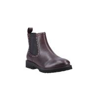 Hush Puppies Gwyneth Stud Boot In Plum Plum