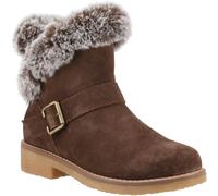 Hush Puppies Female Hannah Boot, Chocolate, 4