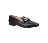 Hush Puppies Harper Black Chain Loafers Black