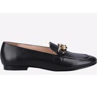 Hush Puppies Harper Chain Slip On Ladies Shoes Tan Loafer HP-36609-68275 Black