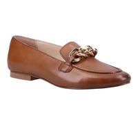 Hush Puppies Harper Chain Slip On Ladies Shoes Tan Loafer HP-36609-68275 Black
