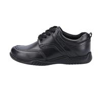 Hush Puppies Harvey Junior Boys School Shoes 1 UK Black