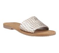Hush Puppies Hetty Slide Leather Women's Bronze Sandals - UK 6 / EU 39 / US 8