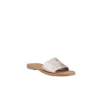 Hush Puppies Hetty Slide Sandal In Bronze Bronze