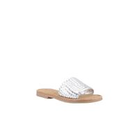 Hush Puppies Hetty Wide Fit Slide In Silver Silver