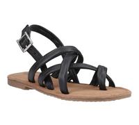 Hush Puppies Hope Leather Women's Black Sandals UK 5