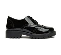 Hush Puppies Athena Patent Leather Girls's Black Brogues - UK 2 / EU 34 / US 3