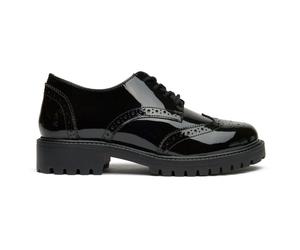 Hush Puppies Infants Betty School Shoes Black