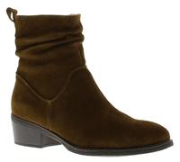 Hush Puppies Iris Boot Womens Ankle Boots Green, 6