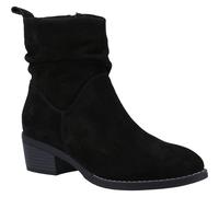 Hush Puppies Iris Suede WoMens Black Boots - Size UK 7
