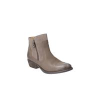 Hush Puppies 'isla' Leather And Suede Ankle Boots In Khaki Khaki