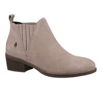 Hush Puppies Isobel Leather WoMens Nude Boots - Natural - Size UK 4
