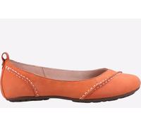 Hush Puppies Janessa Womens Ballerina Pumps Trainers, Size 3 In Coral