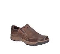 Hush Puppies Jasper Casual Slip On Shoes - Brown, Brown, Size 11, Men Brown