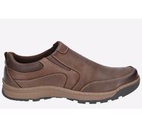 Hush Puppies Men's Jasper Moccasins, Brown Brown 000, 12 UK