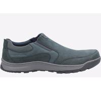 Hush Puppies Jasper Memory Foam Slip On Men's | Slip On Shoes | Navy Nubuck | UK Size 12