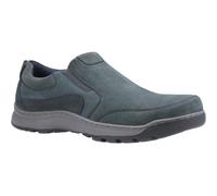 Hush Puppies Jasper Trainer Navy Nubuck