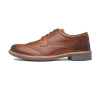 Hush Puppies Jayden Brogue Mens Formal Lace Ups, Tan, 10 UK