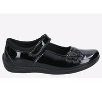 Hush Puppies Jessica Patent Leather Kids Girls Shoes | School Shoes | Patent Black | UK Size 2.5