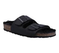 Hush Puppies Jessie Leather Women's Black Slippers
