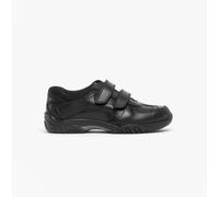 Hush Puppies JEZZA Boys Comfort Touch Fasten Shoes School-Black