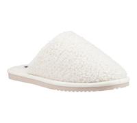 Hush Puppies Joanna Textile WoMens Cream Slippers - Size UK 4