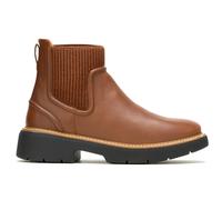 Hush Puppies Jodie Womens Ankle Boots | Slip On Shoes | Cognac | UK Size 6