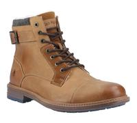 Hush Puppies Jordan Leather Men's Tan Ankle Boots - UK 6