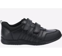 Hush Puppies Boys Josh Jnr School Uniform Shoe, Black, 13.5 UK Child