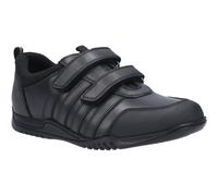 Hush Puppies Josh Youth Boy's Black Leather Shoes UK 5