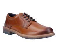 Hush Puppies Julian Leather Men's Tan Lace-Up Shoes UK 10