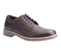 (Brown, 12 (Adults')) Hush Puppies Julian Leather Men's Brown Lace-Up Shoes