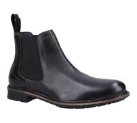 Hush Puppies JUSTIN Mens Chelsea Boots Black