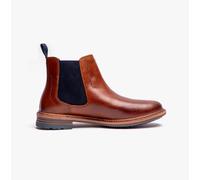 Hush Puppies Justin Mens Leather Slip-On Comfort Chelsea Boots