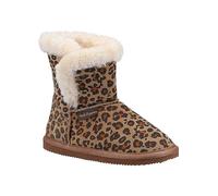 Hush Puppies Kids Tan Animal Ashlynn Slippers Tan