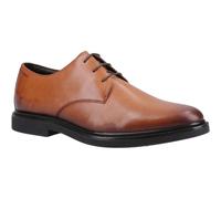 Hush Puppies Men's Kye Lace-Up Leather Shoe Tan UK 8