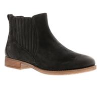 Hush Puppies Ladies Black Edith Ankle Boots, Size: 8