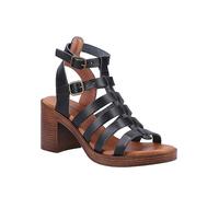 Hush Puppies Ladies Black Gloria Gladiator Sandals Black