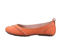 Hush Puppies Ladies Janessa Ballerina, Orange, 5