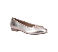 Hush Puppies Ladies Rose Gold Naomi Ballerinas Rose Gold