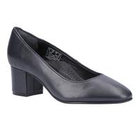Hush Puppies Ladies/Womens Anna Leather Court Shoe (Navy) - Size UK 3