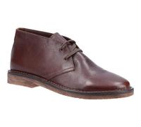 Hush Puppies Leather Chukka Boot For Men (Samuel) in Brown, 6-12