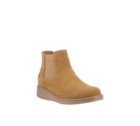 HUSH PUPPIES Water Resistant Suede Leonie Boots Tan 8